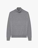 Classic Rollkragenpullover Herren - Mittelgrau