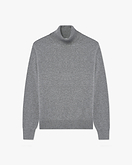 Classic Rollkragenpullover Herren - Mittelgrau