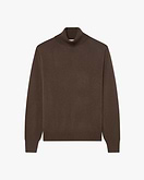 Classic Rollkragenpullover Herren - Braun