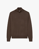 Classic Rollkragenpullover Herren - Braun