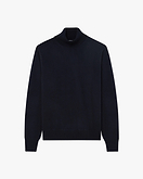Classic Rollkragenpullover Herren - Nachtblau