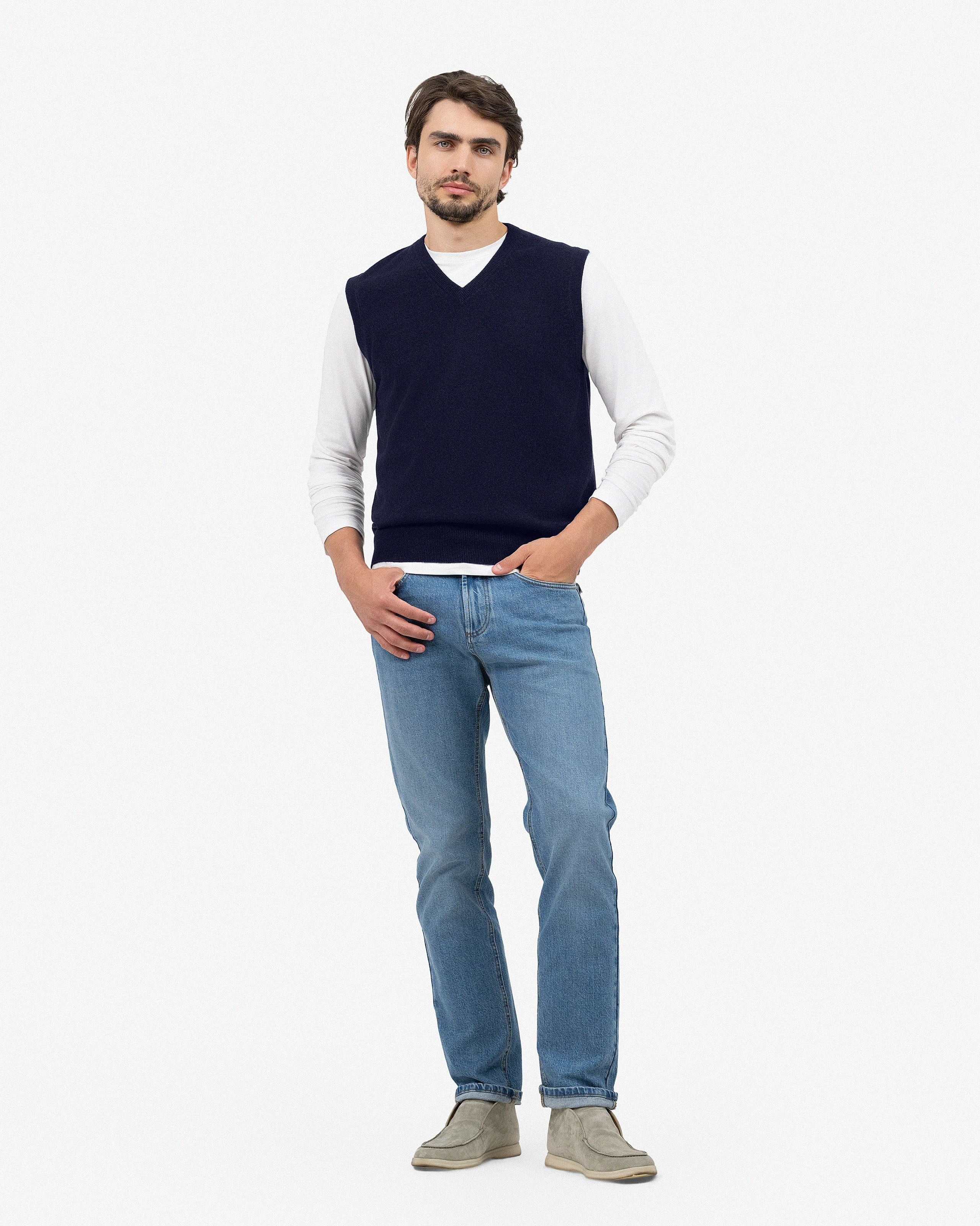 MeiLayM Uomo Gilet Senza Maniche Maglia Pullover Cashmere Misto Lana Scollo a V Classico attività Commerciale Maglieria Panciotto Casual a Righe a Quadri Gilet Smanicato Fatti a Maglia MeiLayM Uomo Gilet Senza Maniche Maglia Pullover Cashmere Misto Lana Scollo a V Classico attività Commerciale Maglieria Panciotto Casual a Righe a Quadri Gilet Smanicato Fatti a Maglia