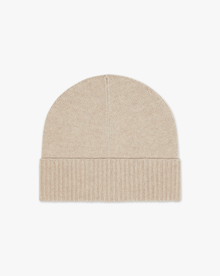 Men's Essential Hat - Beige Cashmere