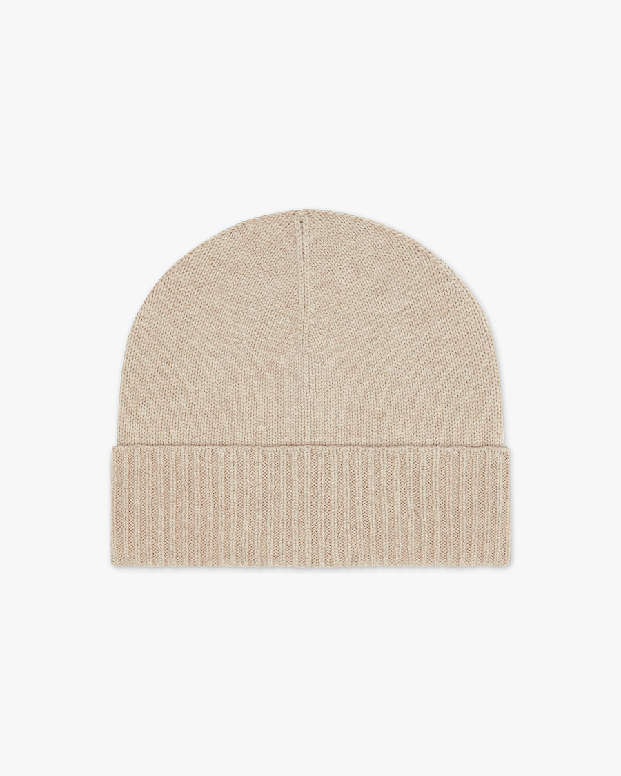 Men's Essential Hat - Beige Cashmere