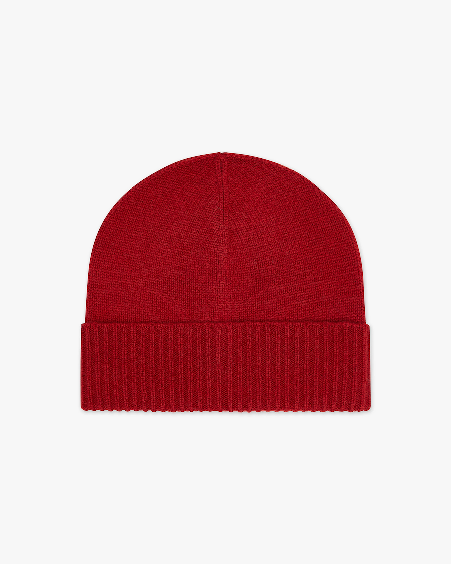 Men's Essential Hat - Red Cashmere
