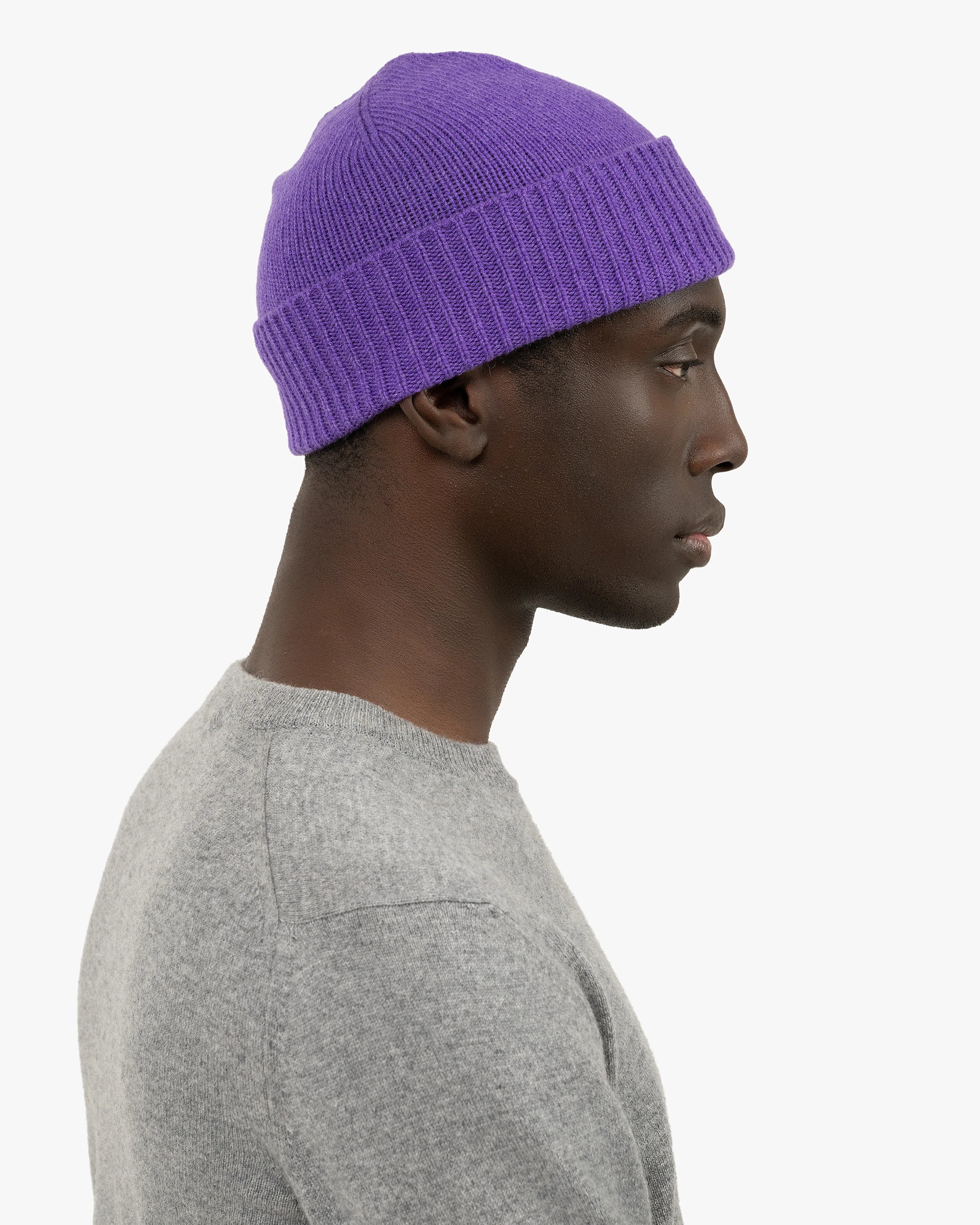 Men's Essential Hat - Purple Cashmere