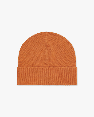 Men's Essential Hat - Orange Cashmere