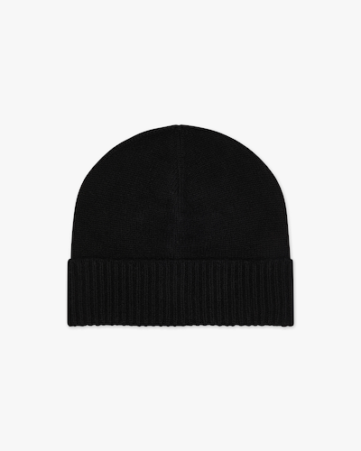 Men's Essential Hat - Black Cashmere