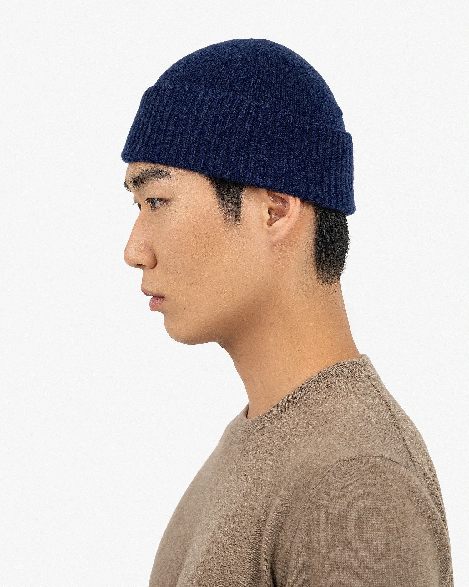Men's Essential Hat - Blue Cashmere
