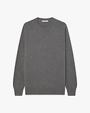 Faloria Rundhalspullover Herren - Grau