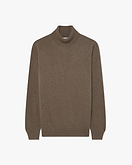 Pull Col Roulé Faloria Homme - Brun