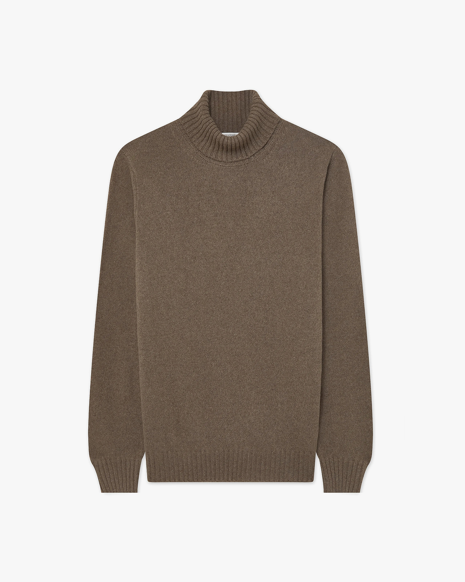 Men's Faloria Turtleneck Sweater - Brown Cashmere