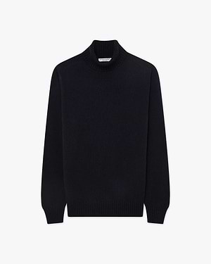 Pull Col Roulé Faloria Homme - Bleu