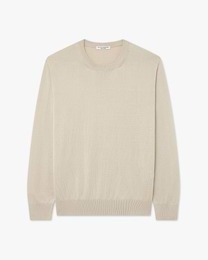 Giza Rundhalspullover Herren - Beige