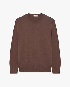 Giza Rundhalspullover Herren - Braun