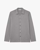 Giza Strick-Poloshirt Herren - Grau