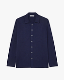 Maglia Camicia Giza Uomo - Blu Scuro