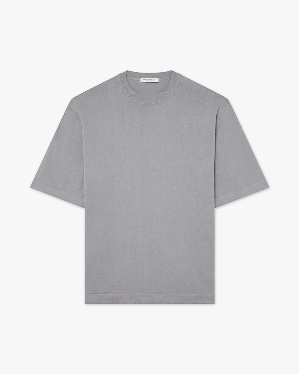 T-Shirt Over Giza Uomo - Grigio