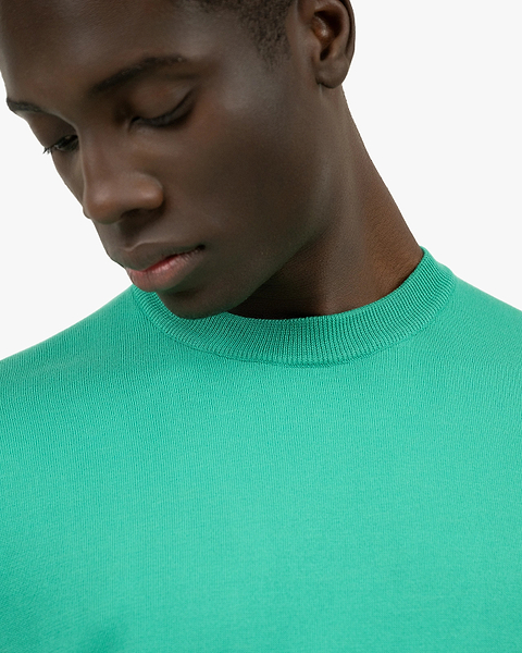 Men's Giza Maxi Tee - Green Cotone