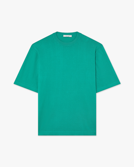 Men's Giza Maxi Tee - Green Cotone