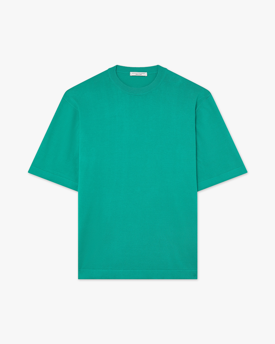 Men's Giza Maxi Tee - Green Cotone