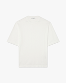 T-Shirt Over Giza Uomo - Bianco