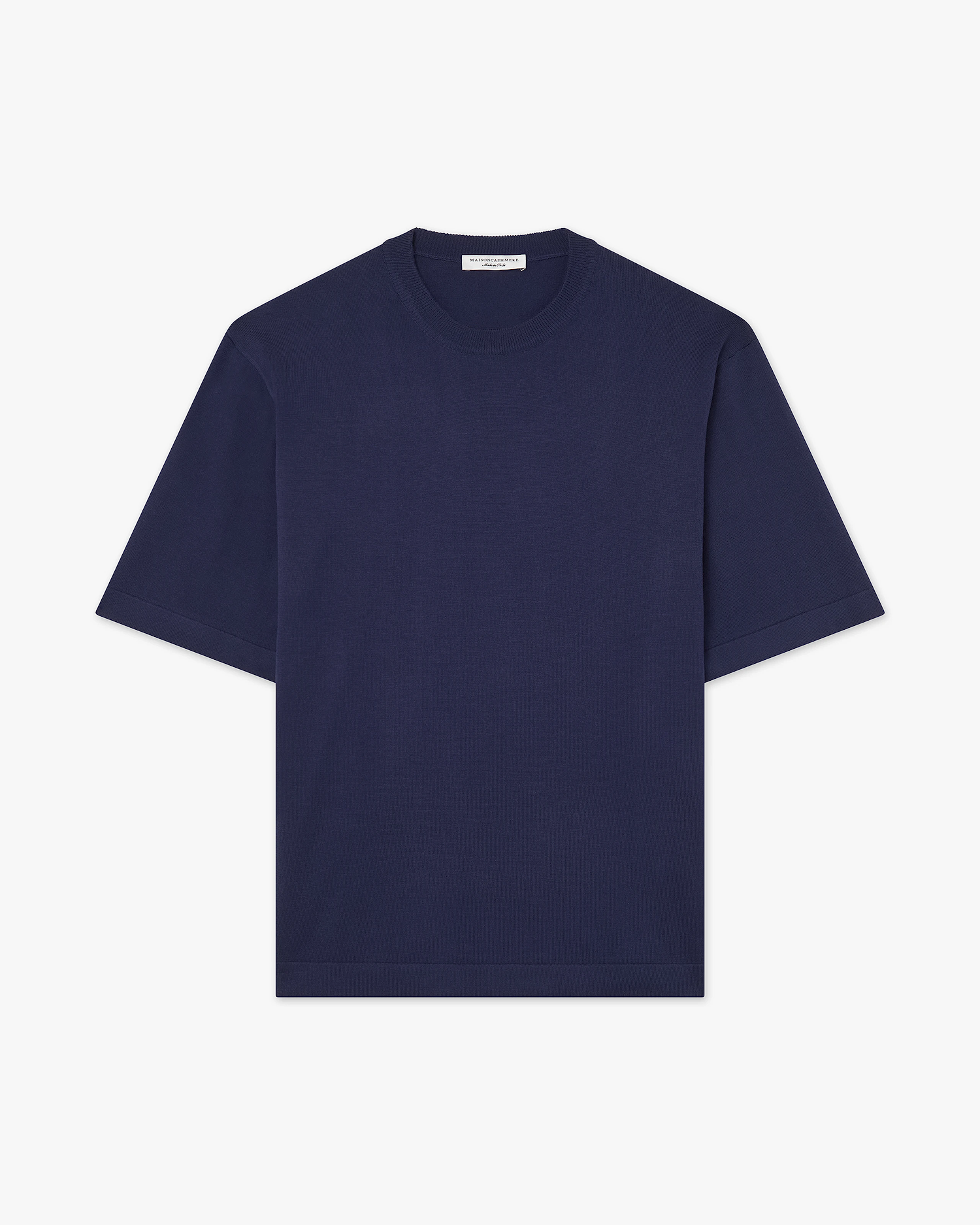Men's Giza Maxi Tee - Night Blue Cotone
