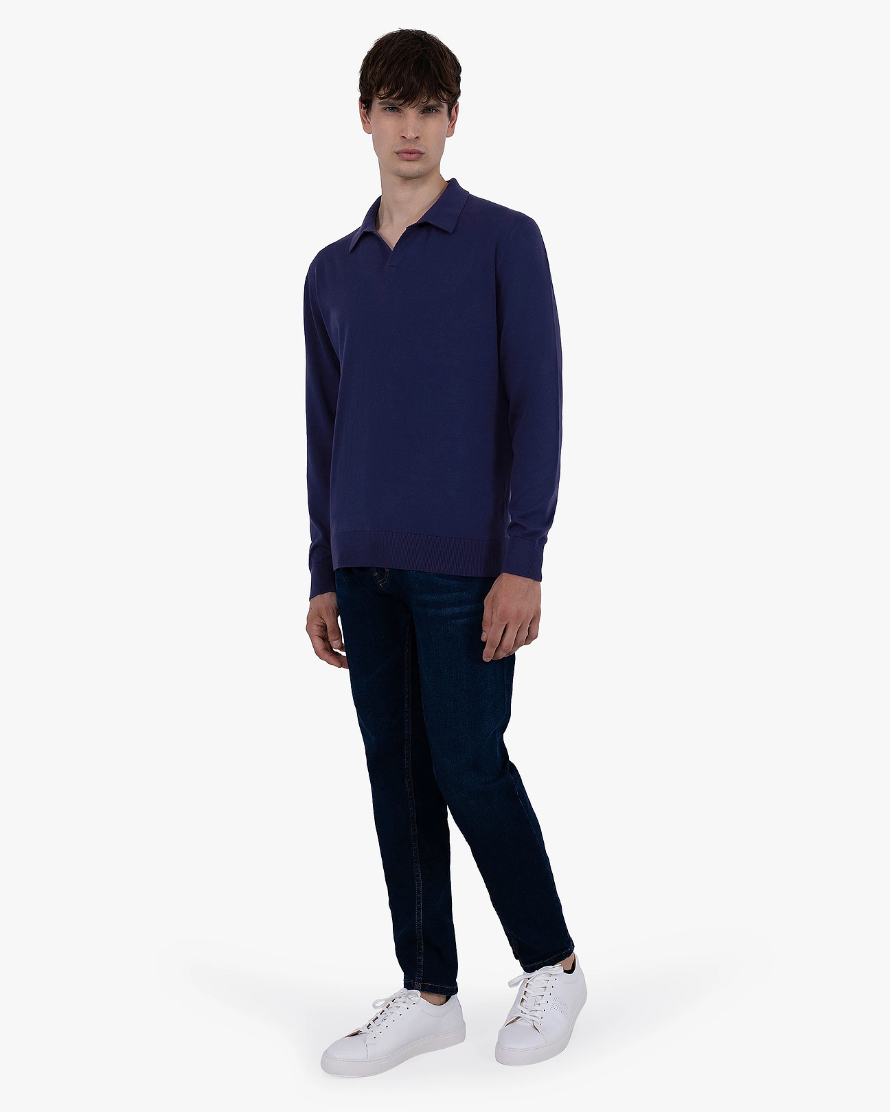 black sweater blue dress pants Navy Sweater Black Pants Men