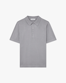 Polo Maniche Corte Giza Uomo - Grigio