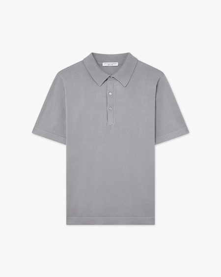 Men's Giza Polo T-Shirt - Grey Cotone
