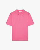 Polo Maniche Corte Giza Uomo - Fuxia