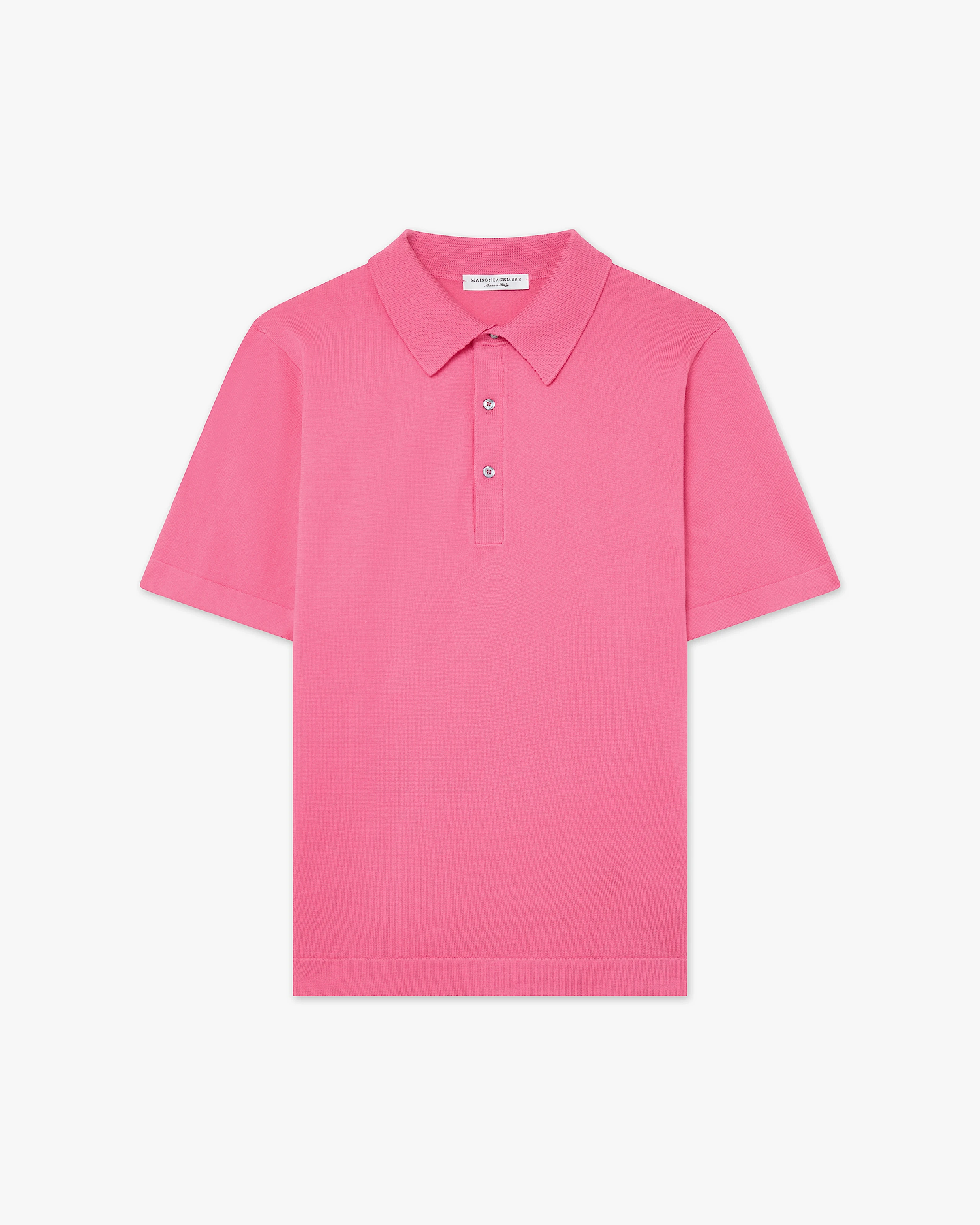 Men's Giza Polo T-Shirt - Fuchsia Cotone