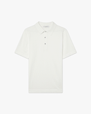 Polo Maniche Corte Giza Uomo - Bianco