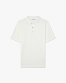Polo Maniche Corte Giza Uomo - Bianco