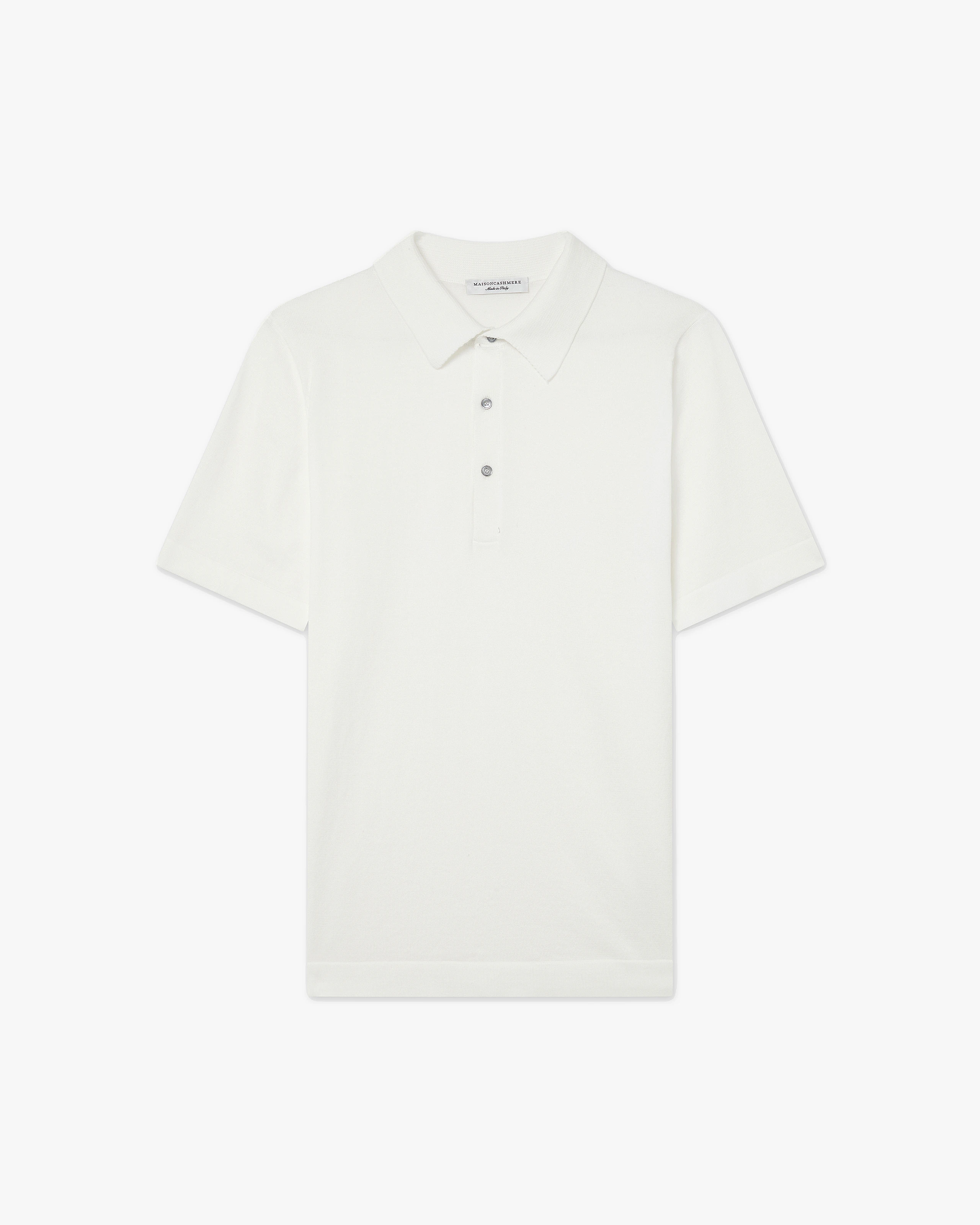 Men's Giza Polo T-Shirt - White Cotone