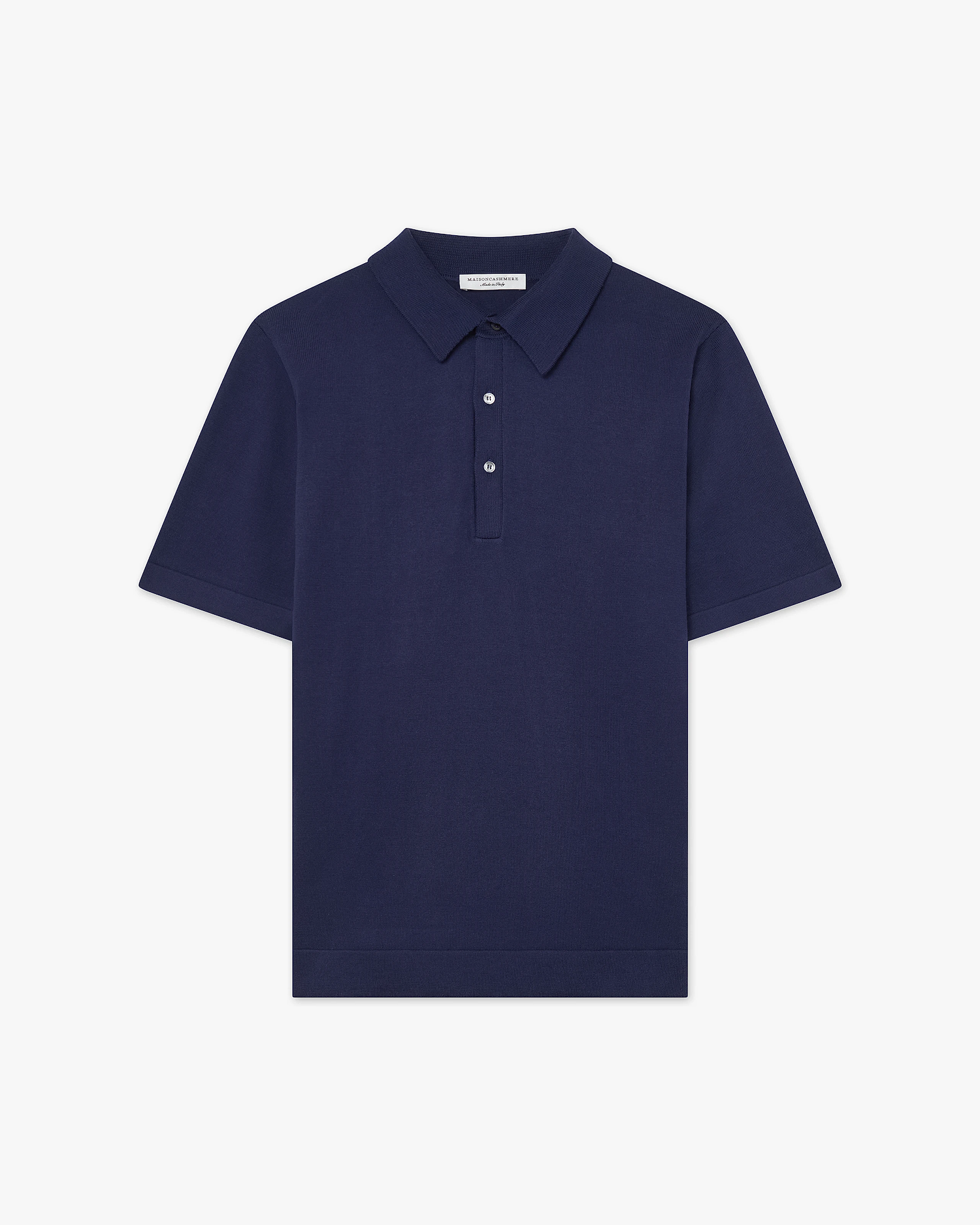 Men's Giza Polo T-Shirt - Night Blue Cotone