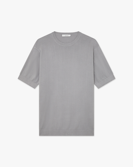 Men's Giza Tee - Grey Cotone