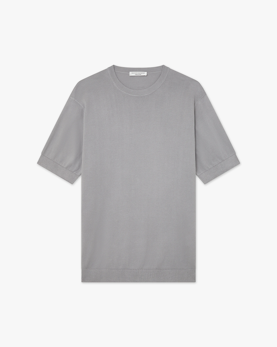 Men's Giza Tee - Grey Cotone