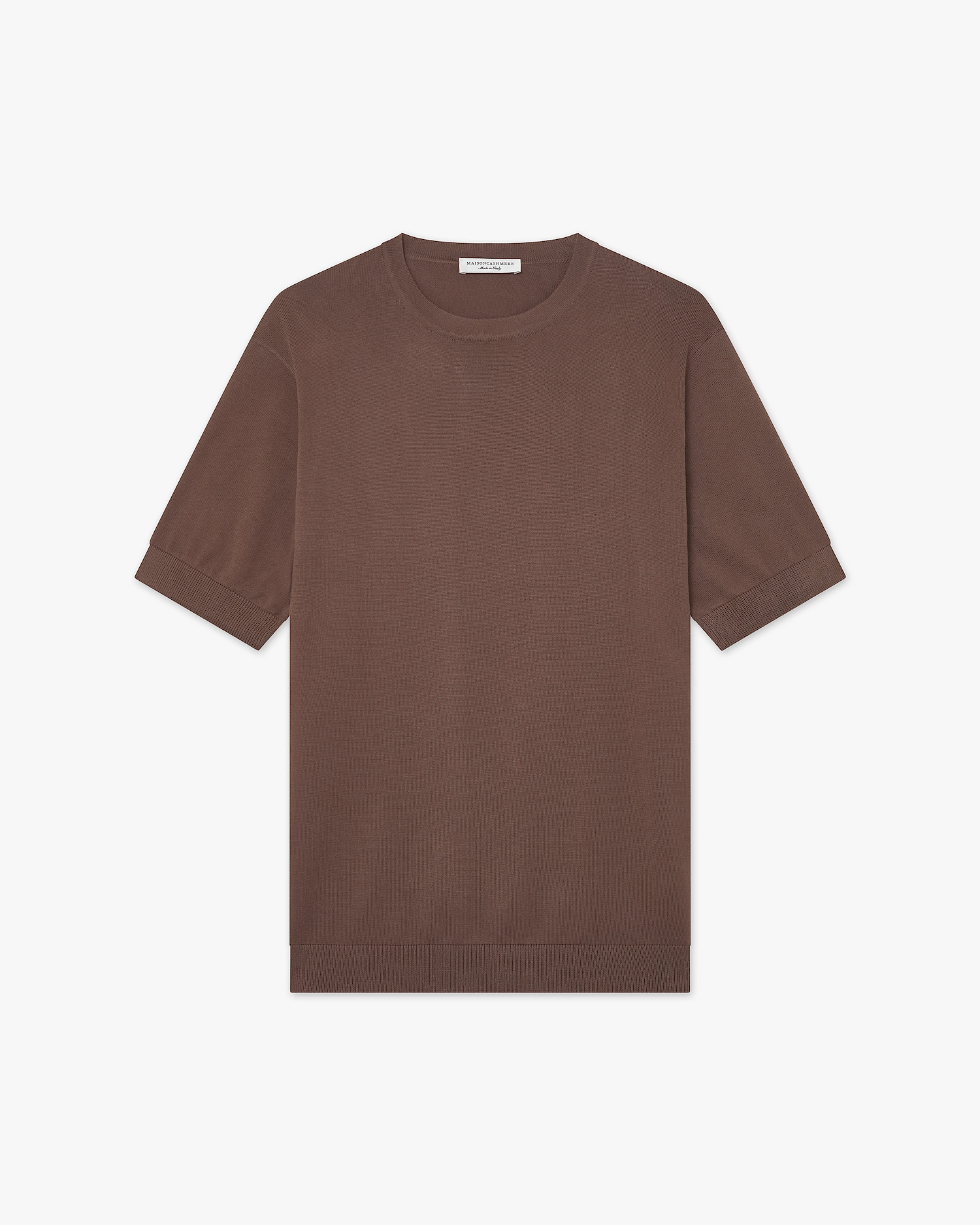 Men's Giza Tee - Brown Cotone