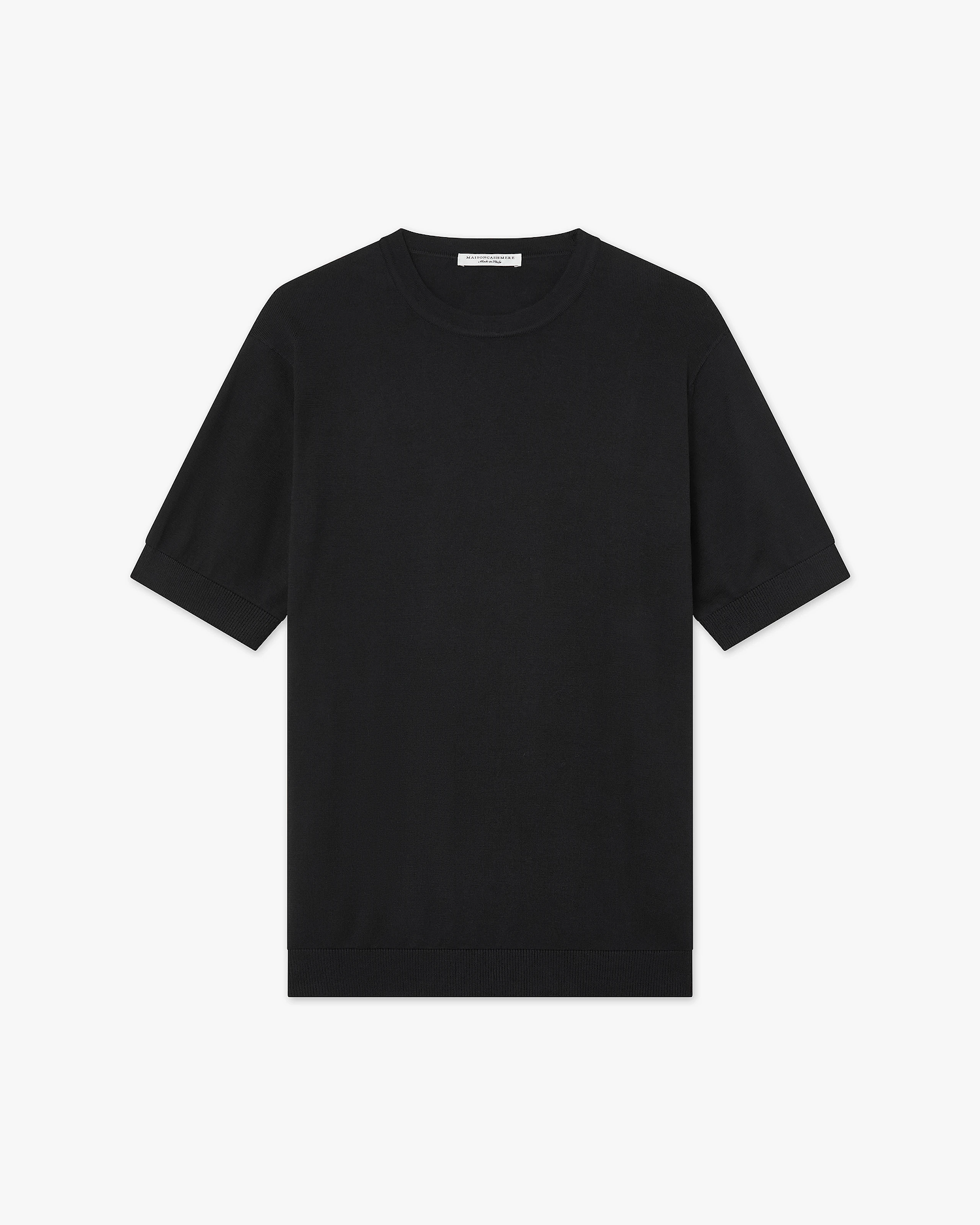 Men's Giza Tee - Black Cotone