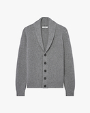Gleneagles Strickjacke Herren - Mittelgrau