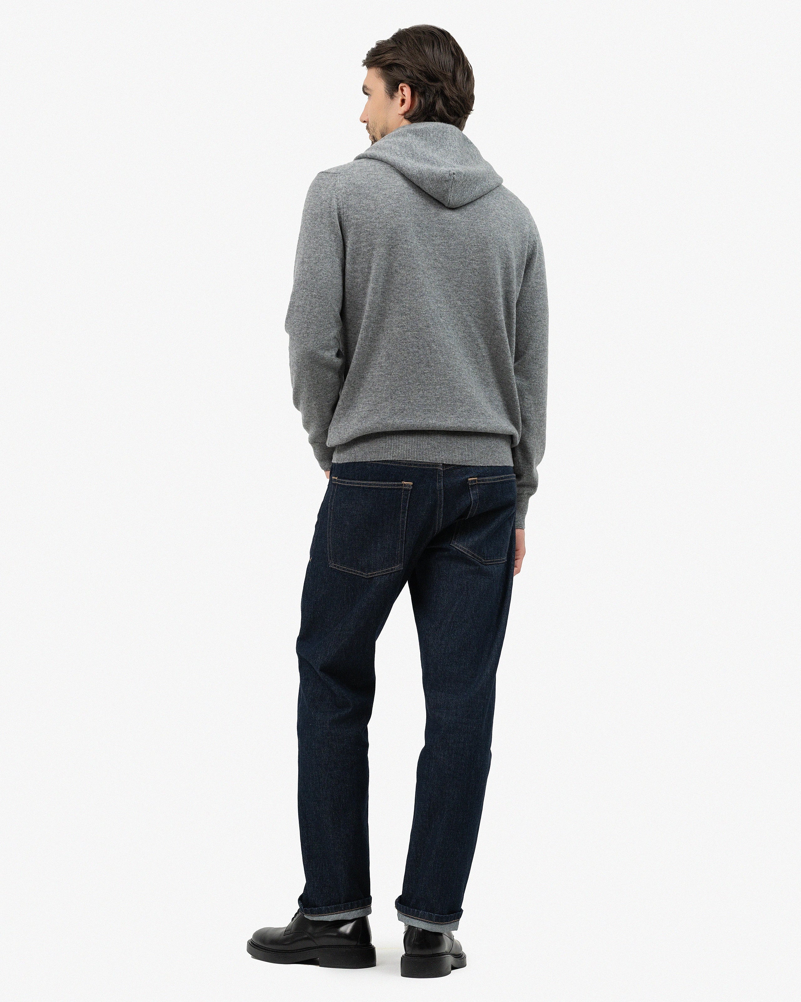 Men's Gramercy Hoodie - Medium Grey Cashmere