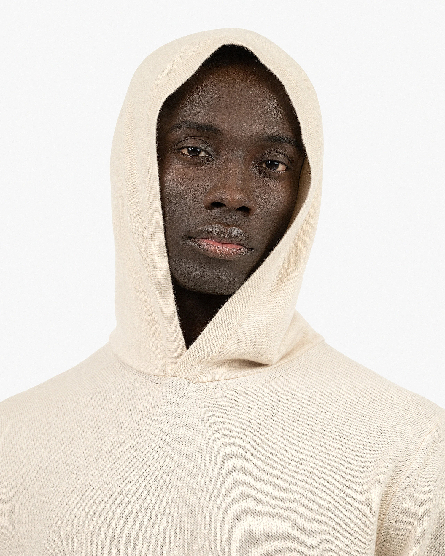 Men's Gramercy Hoodie - Light Beige Cashmere