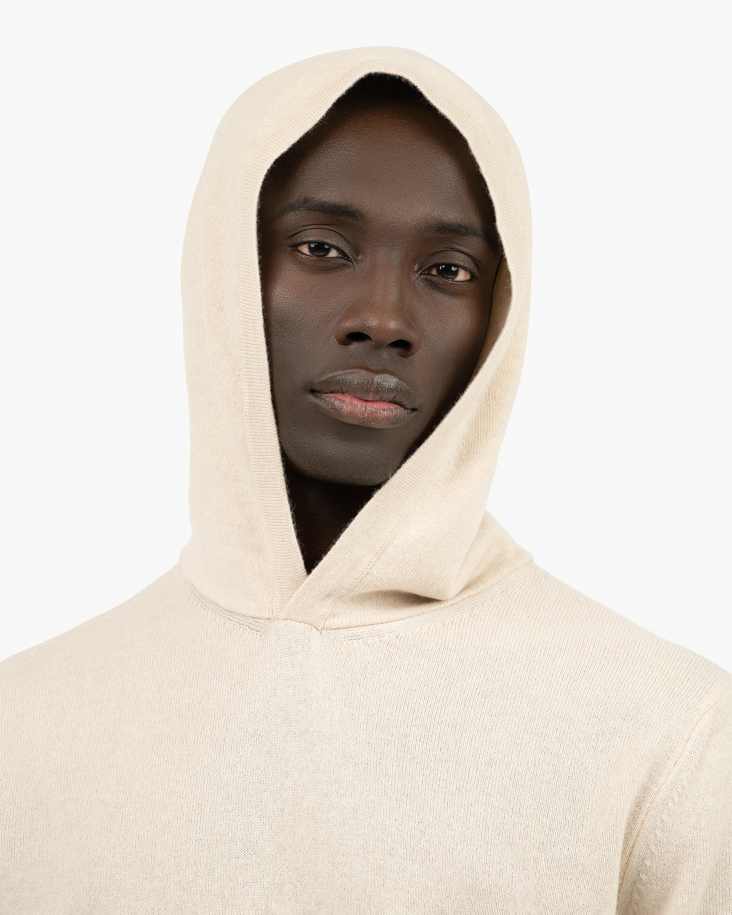 Men's Gramercy Hoodie - Light Beige Cashmere
