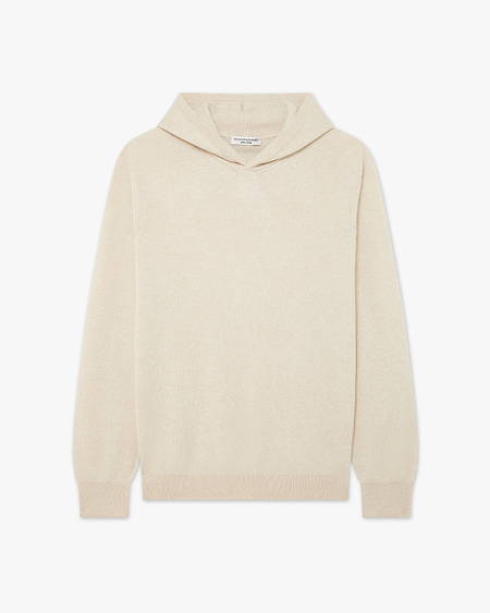 Men's Gramercy Hoodie - Light Beige Cashmere