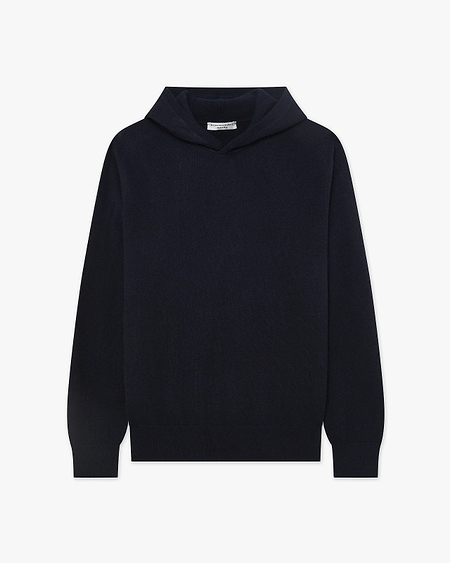 Men's Gramercy Hoodie - Night Blue Cashmere