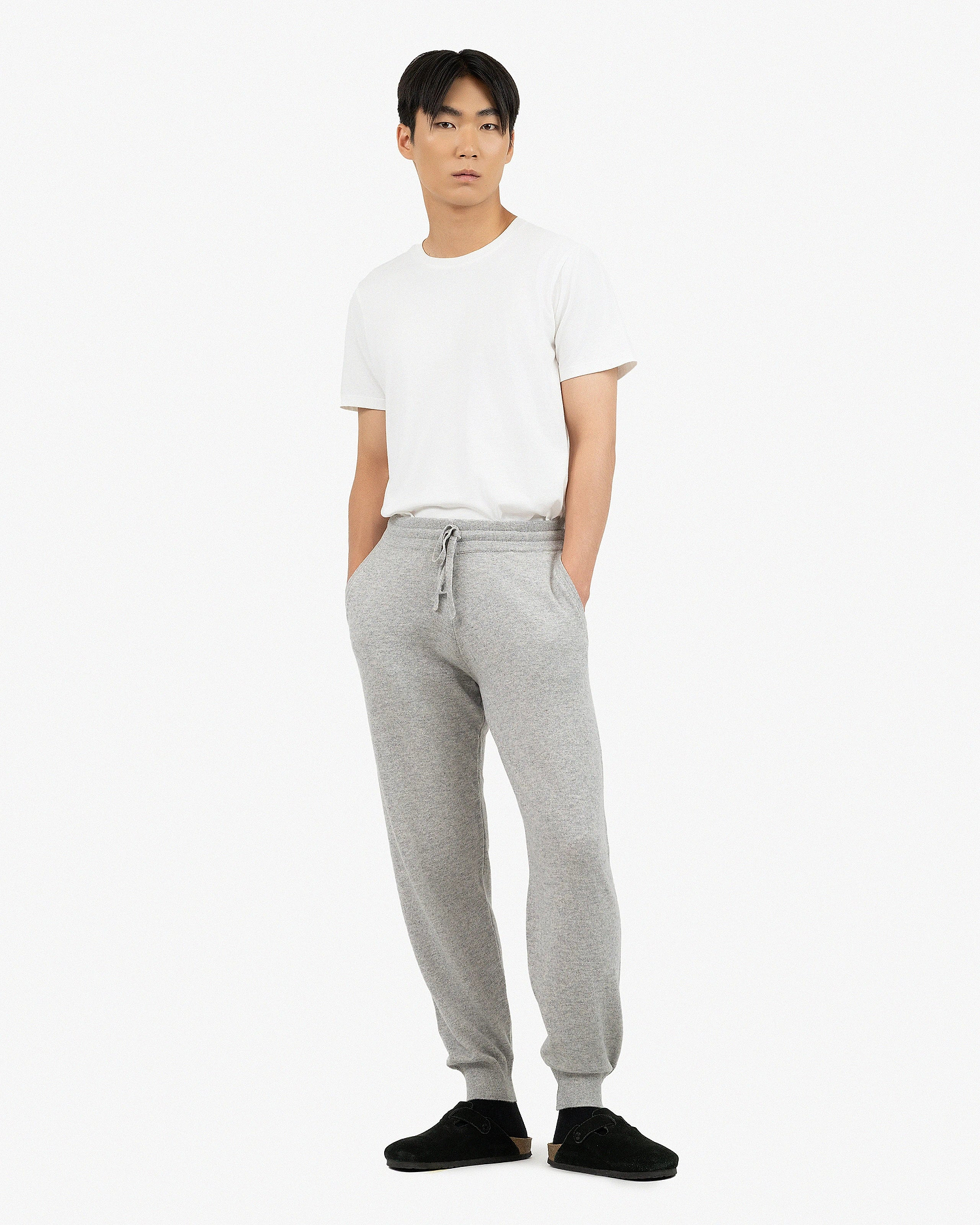 Men's Gramercy Joggers - Light Grey Cashmere