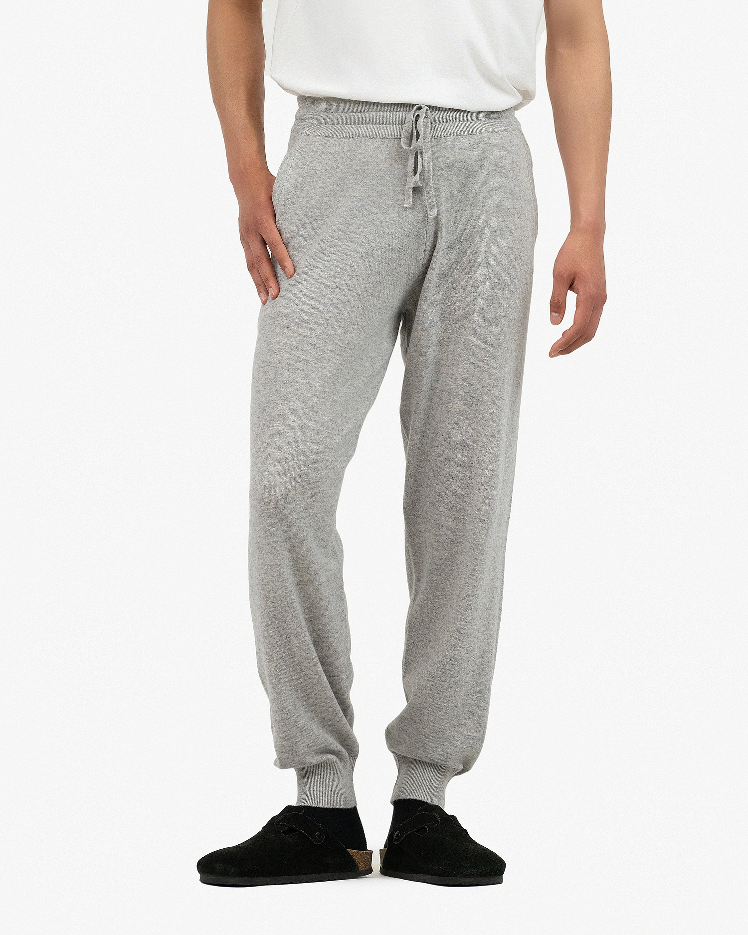 Men's Gramercy Joggers - Light Grey Cashmere