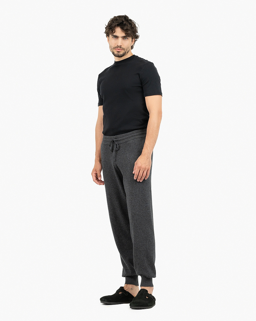 Men's Gramercy Joggers - Charcoal Cashmere