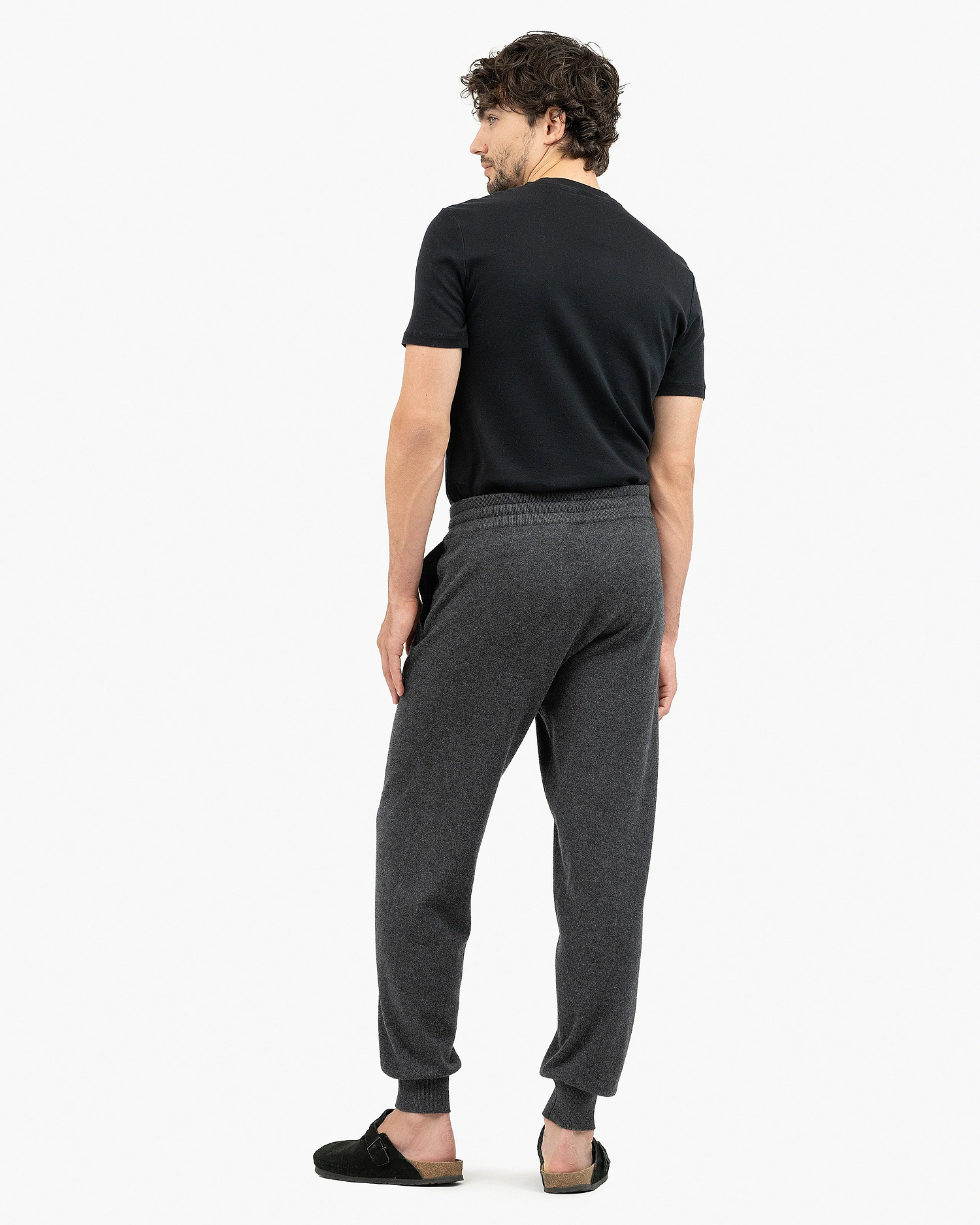 Men's Gramercy Joggers - Charcoal Cashmere